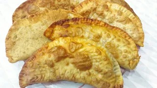 Самые вкусные домашние чебуреки! Сочная начинка! Хрустящее тесто! смотреть онлайн