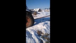 Обзор самодельной конструкции (пика) для погрузки рулонов.