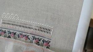 Вышиваю шов Honeycomb Hemstitch и отвечаю на вопросы тэга "Или.. Или".