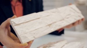 Камень облицовочный "Монблан" белый