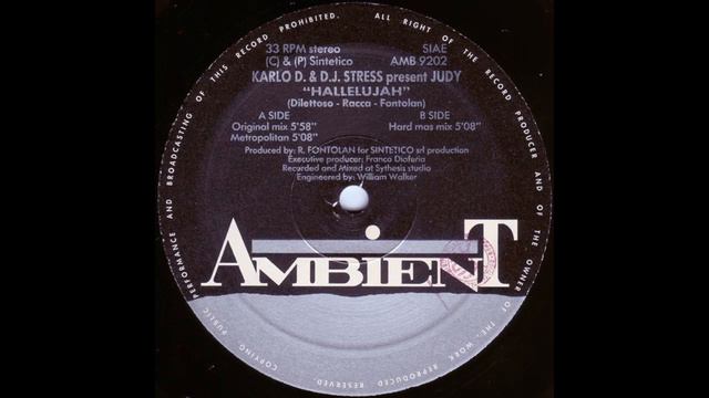 Karlo D & DJ Stress presents Judy - Hallelujah (Original Mix) смотреть онлайн