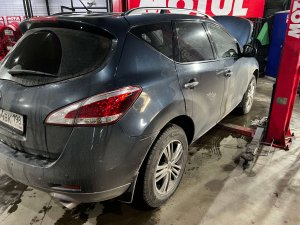 Замена масла в вариаторе Nissan Murano Z51 Jatco jf010e