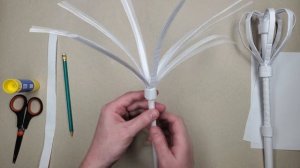 DIY - How to make a SCEPTER from A4 paper