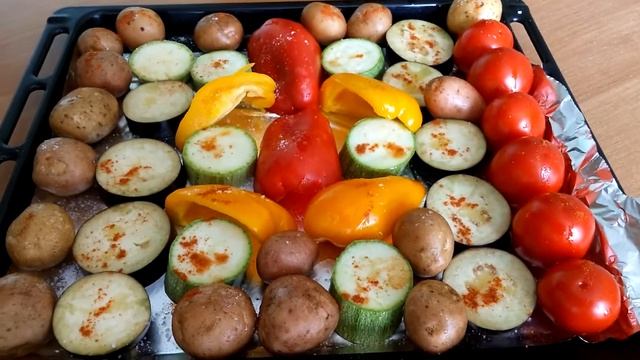 Запеченные в духовке овощи — вкуснее чем на гриле.