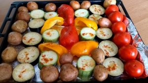 Запеченные в духовке овощи — вкуснее чем на гриле.