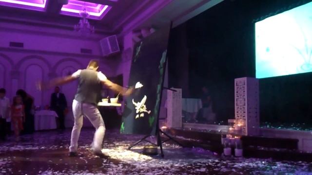 Show Танцующий Художник Геннадий Цветков