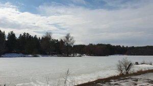 Разведка рыбацких мест в с. Новый Буян.