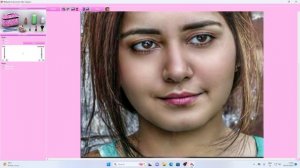 How to cleane skin without photoshop | skin Retouching photo