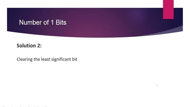 Number of 1 Bits | LeetCode 191 | Coders Camp