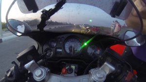 Мой замер на Honda Cbr1100xx