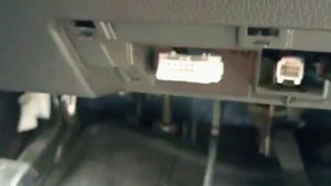 NISSAN XTRAIL HNT32 OBD PORT LOCATION(SADEE)