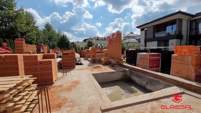 Остекление зоны отдыха и SPA. Коттеджный поселок в Подмосковье "Ренессанс Парк" #остекление #премиум