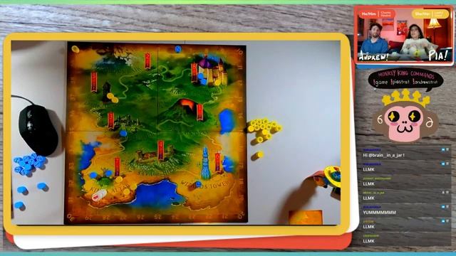 Reiner Knizia's King's Road live playthough with BoardgameSPAM + The Rev. Color Commentary смотреть онлайн