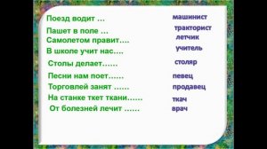 Мир профессий  Ознакомление с окружающим миром  0 класс