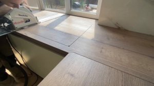 Врезка монтажного отверстия под мойку с помощью погружной пилы makita sp6000