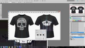УРОК ФОТОШОПА! Как добавить эскиз любой картинки на шаблон футболки!