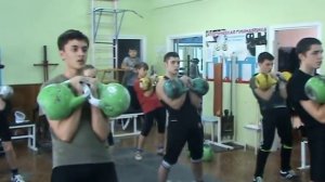 Общая тренировка с гирями. Russian kettlebell workout