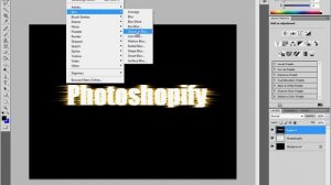 Photoshop CS4 Text Tutorial