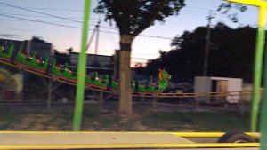 Стартуем на Русских ГОРКАХ в парке аттракционов на Азовском море в станице Голубицкая