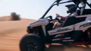 Buggy tour 1-seater Polaris RZR RS1 in Dubai / Тур на одноместном багги в Дубае