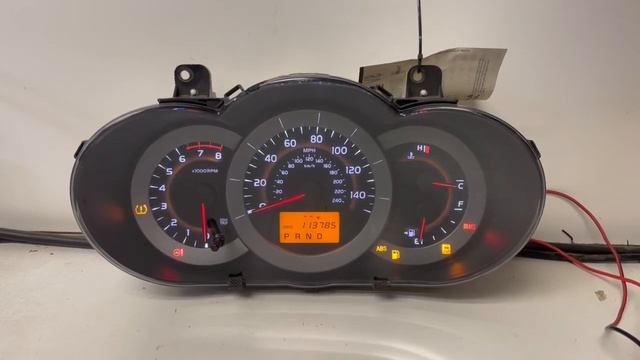 2008-2012 TOYOTA RAV4 (2) USED DASHBOARD INSTRUMENT CLUSTER TEST смотреть онлайн