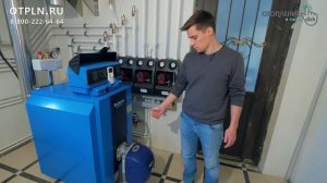 Отопление частного дома при помощи дизельного котла Buderus Logano G215