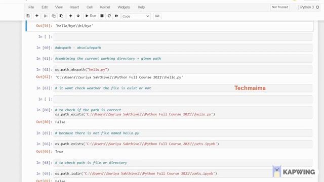 Modules in Python Explained | Python course for Beginners | Techmaima - in Tamil