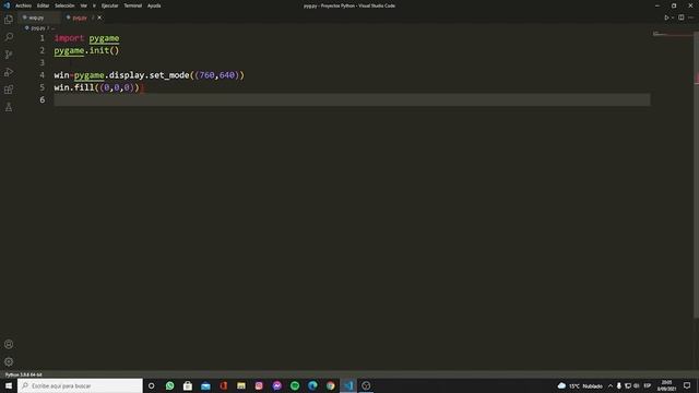 Introducción a pygame en Python | Animación de una imagen con pygame смотреть онлайн
