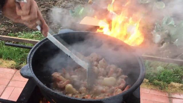 Креветки в казане! смотреть онлайн