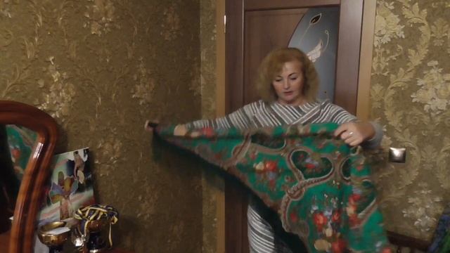 Нежное сердце,125 ❤ #павловопосадская#шаль#платок#примерки#шерсть#коллекция смотреть онлайн