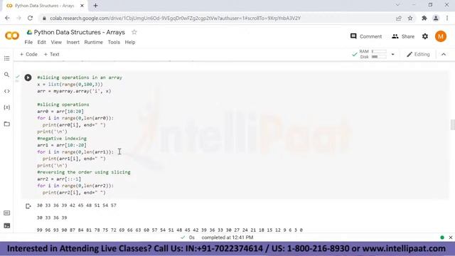 Arrays In Python | Operations On Arrays | Data Structures In Python Series | Intellipaat