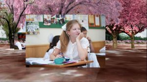 Образец монтажа с фото для школы