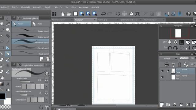 FORMATO de PAGINA DE MANGA PROFESIONAL смотреть онлайн