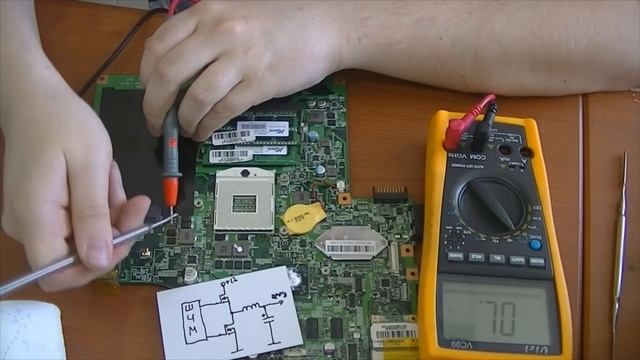 Отремонтируем! Ноутбук MSI CX620 смотреть онлайн