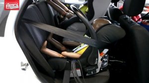 Аварийное испытание (Краш-тест) Лада Гранта (ВАЗ 2190) с двумя подушками безопасности.