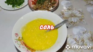 Как приготовить рулет из омлета с начинкой.  Отличный завтрак!
