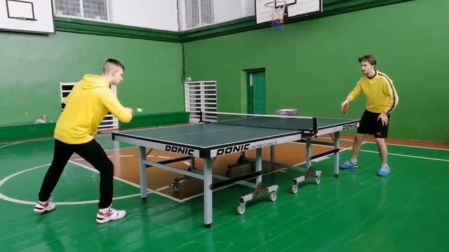 Технічні елементи гри в настільний теніс