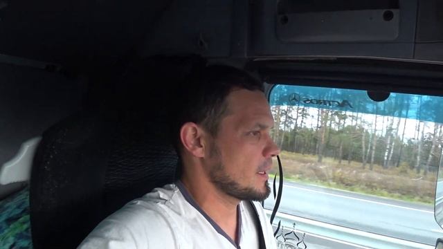 Загрузка не радует, навигатор завел под мост 3.5 м ! Грузимся в Когалым!!! смотреть онлайн