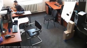 Купольная IP камера 1Mp серии LITE Dahua DH-IPC-HD1100C