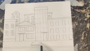 Рисуем город