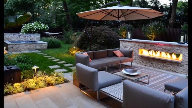 Diseño de Jardines Modernos. HD-3D. Best garden design creations. Arte y Jardinería смотреть онлайн
