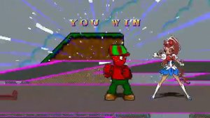 Mugen Itimal and Cure Blossom VS Peter Griffin and Mordecai