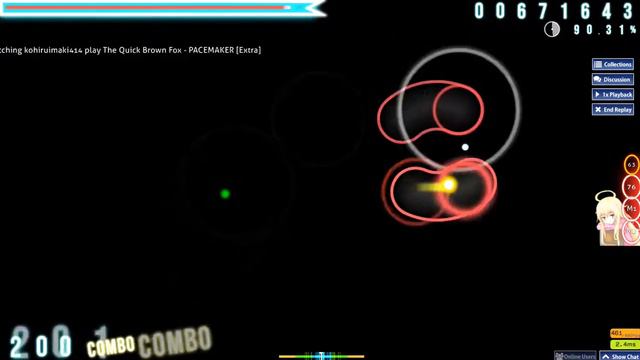 Osu! The Quick Brown Fox - PACEMAKER смотреть онлайн
