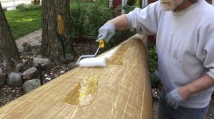 Canoe Repair May, 2016