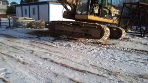 Неправильная работа гидравлики экскаватора Caterpillar 319 CL