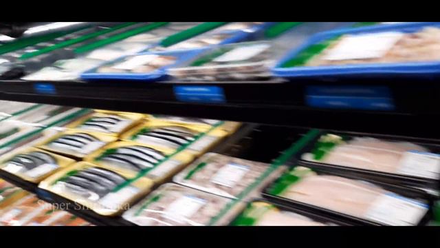 H-Mart KOREAN SUPERMARKET shopping | Fresh and Live Seafood | Fish Market | Super Smrithika смотреть онлайн