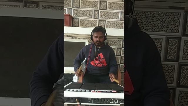 pattam poochi gaana song # @cover kuthu beat 😃| roland spd 20 pro