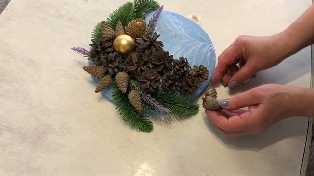 Объёмное Новогоднее панно, красивый декор на праздники смотреть онлайн