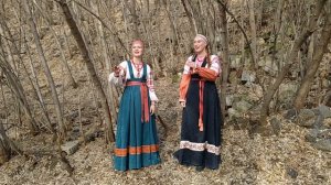 "Лятели гуски" гукальная песня, в исполнении дуэта  "Вита"