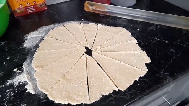 72/Творожные рогалики без сахара? быстро и вкусно ?